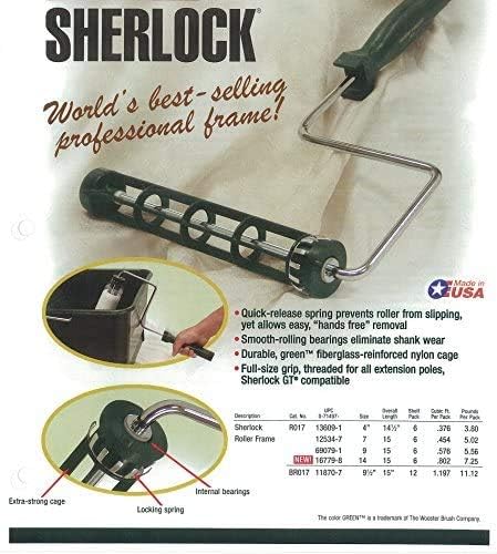 Wooster Brush R017-4 Sherlock Roller Frame, 4-Inch