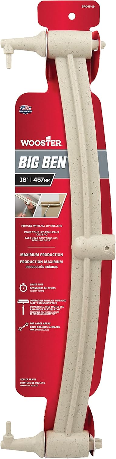 Wooster Brush 48418 18" Big Ben Frame, Multi, 16 Ounce